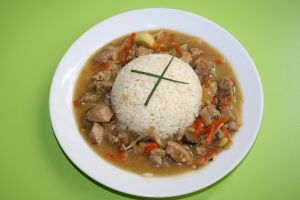 Fotografie dobroty jménem Vepřová směs s rýží